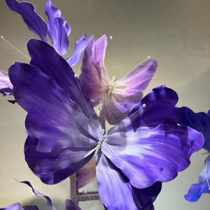 ผีเสื้อสีม่วงทำมือขนาดใหญ่จากโฟม EVA สำหรับตกแต่งงานอีเว้นท์ งานแต่งงาน และงานแสดงต่างๆ - Product Image 2