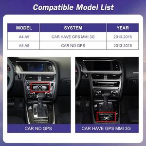 Autoradio multimédia Linux avec écran tactile pour tableau de bord Audi A4 A5 2013-2015, CarPlay sans fil, Android Auto, Airplay, <span class=keywords><strong>Miracast</strong></span> - Product Image 2