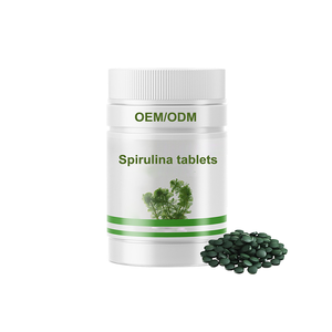 Comprimés de spiruline biologique, détox naturelle, superaliment végétalien brut, algues vertes bleues riches en vitamines, protéines, antioxydants, immunité, adulte - Product Image 2