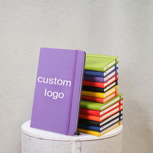 โน้ตบุ๊ค A6 A5โลโก้พิมพ์แบบกำหนดเองสมุดโน้ตหนัง PU - Product Image 3