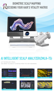 Analizzatore Professionale del Cuoio Capelluto con AI Intelligente, Microscopio 200X, Schermo HD 15.6, Imaging Spettrale 4D per Saloni e Cliniche - Product Image 4
