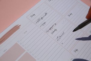 Bảng Lập Kế Hoạch Hàng Tuần 2023 Dành Cho Sổ Ghi Chú Năng Suất Tập Giấy Ghi Chú Theo Dõi Thói Quen Rách In Logo Theo Yêu Cầu Và Sổ Lập Lịch Công Việc - Product Image 5