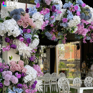 LEDA Wedding <b>Party</b> Event Decor Modern White Square Hanging Flower Outdoor Large Acrylic <b>Backdrop</b> - Product Image 2