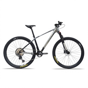 Bicicleta de Montaña de 27.5/29 Pulgadas con Cuadro de Fibra de Carbono y Aluminio, Frenos de Disco Dobles, Cómoda, para XT8100 de 12 Velocidades, Cuadro Ligero de Fibra de Carbono - Product Image 5