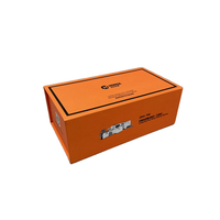 Boîte de rangement pliable triangulaire moderne à fermeture magnétique, boîte organisatrice en papier durable, boîte cadeau portable pour l'emballage et le stockage en détail