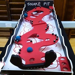 Juego de Mesa LED Snake Pit Mini para Interiores, Pista de Bolas Rodantes de PP para Eventos, Alquiler en Parques de Diversiones - Product Image 1
