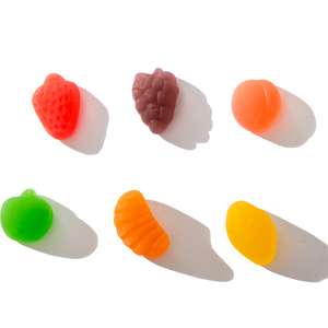 Gomitas con Forma de Frutas Surtidas de Fábrica OEM, Dulces con Sabor Afrutado, Gomitas Masticables Suaves Multicolores, Empaque Personalizado de Alta Calidad - Product Image 4