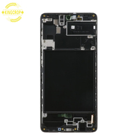 Super Amoled para Samsung Galaxy A71 A715 teléfono móvil LCD, para Galaxy A71 5G A716 pantalla, para Samsung A71 pantalla con piezas de Marco
