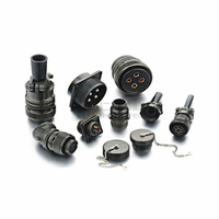 NOUS MS5015 Style Connecteur 2 3 4 6 7 8 19 Broches 10SL 22 24-10 Radio Spec MS3101 MS3101A Amphenol 90 Degré Connecteurs Circulaires