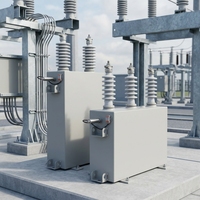 Condensateur shunt monophasé haute tension série BAM-ITP avec protection contre la température et la pression, utilisation en extérieur