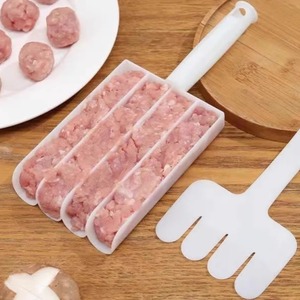 Meatball Maker Triple Quadruple Mold For Meat Fish Shrimp Paste Hamburger Makers PP Material - Product Image 3