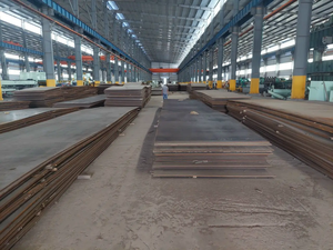 Tôle d'acier de fer de surface noire des biens 6mm 8mm 9mm 12mm pour l'immeuble de bureaux Plaque d'acier au carbone laminée à chaud pour la construction navale - Product Image 2