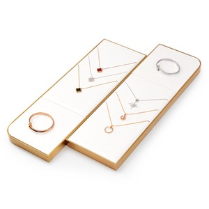 อุปกรณ์จัดแสดงเครื่องประดับโลหะแบบกำหนดเอง ขาตั้งโชว์เครื่องประดับหรูหรา ขาตั้งโชว์สร้อยคอ แหวน กำไลข้อมือ - Product Image 3