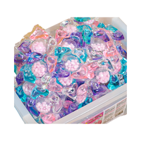 Piaoqiang Capsules de lessive hypoallergéniques robustes personnalisées, sans jetables, parfum floral, vente en gros, combo pour vêtements