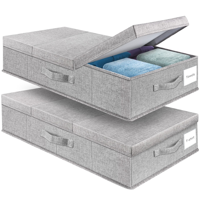 Large Under Bed Storage Organizer Box