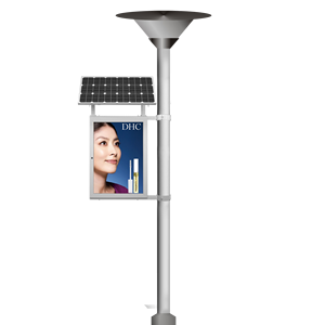 Ứng Dụng Ngoài Trời Không Thấm Nước Năng Lượng Mặt Trời Powered <span class=keywords><strong>LED</strong></span> <span class=keywords><strong>Light</strong></span> <span class=keywords><strong>Box</strong></span> Với Cực - Product Image 4