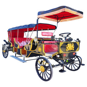 Voiture de tourisme électrique de type calèche de princesse pour mariages, 2 places, 4 places, à batterie - Product Image 5