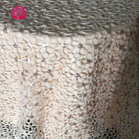 HT-TC-C005 Transforme su Flujo de Trabajo de Análisis con una Cubierta de Mesa Tejida en Jacquard 100% Poliéster