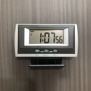Nako Na-238a Digital Quartz Clock Lcd Display Rectangular Desk Clock With Day Date Alarm Function For Students - Product Image 3