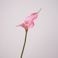 Kunstbloemen 2-stengelige Calla Lelie Bloemstuk voor Huisdecoratie, Fotografie-accessoires en Bruidsboeketten