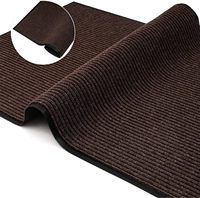 Paillassons en PVC bon marché Dirt Trapper Stripe Paillasson Heavy Duty antidérapant Chaussures Grattoir Tapis d'entrée
