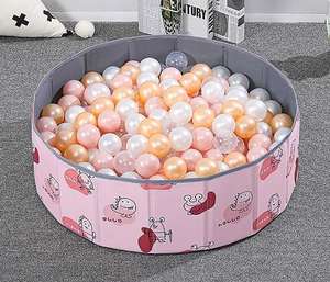 Piscina de bolas para patio de recreo interior para niños y niñas, juguete plegable para <span class=keywords><strong>el</strong></span> hogar para bebés y niños, PISCINA DE BOLAS para interior - Product Image 5