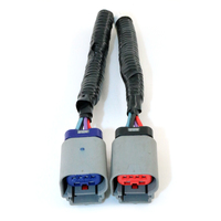 Conector DJ7061A-0.6-21 Veam Bus Doohan M23 para Cable Tata BS4 de 30 Pines, Conector Deutsch de Cobre PC/Nylon/ABS, Concentrador de Energía CC para Panel Solar