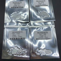 Prix d'usine blanc rond brillant coupe Moissanite diamant petite taille 1mm-3mm pierres précieuses en vrac pour la décoration