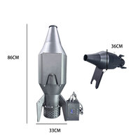 Machine à confettis métalliques DMX1500W 2CH avec télécommande pour scènes, mariages, fêtes, spectacles de DJ, utilisation en extérieur