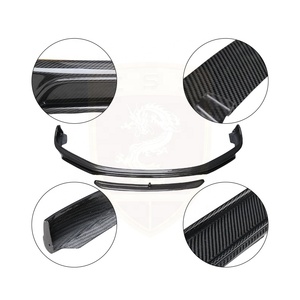 Nuevo Difusor Delantero de Fibra de Carbono Seca Estilo Te-chart para Porsche 911 992 SD, Piezas de Auto - Product Image 3