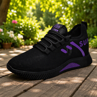 Chaussures de course Fanghui, vente directe du fabricant, semelles souples, confortables, respirantes, chaussures de sport pour femmes