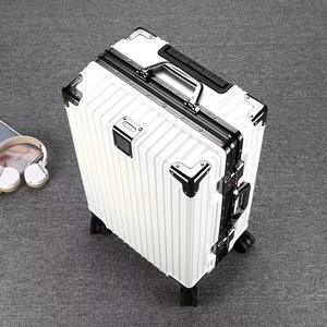 Maleta Giratoria de Neopreno con Marco de Aluminio, Gran Capacidad, Candado TSA, Interfaz USB, Carcasa Rígida, Unisex - Product Image 3