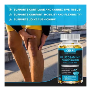 Venta caliente glucosamina condroitina MSM <span class=keywords><strong>Softgel</strong></span> cápsulas vitaminas para el apoyo de la salud de hombres y mujeres no para recién nacidos - Product Image 3