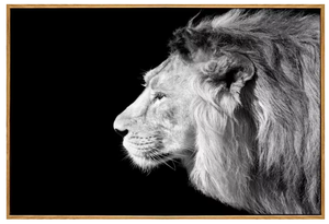 Art mural sur toile personnalisé de taille personnalisée, moderne, noir et blanc, animal <span class=keywords><strong>singe</strong></span>, impression numérique, écologique, imperméable, décoration intérieure - Product Image 4