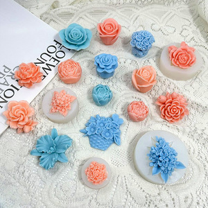 Stampo in <span class=keywords><strong>Silicone</strong></span> a Forma di Rosa con Fiore 3D, Stampo in Resina per Decorazioni Fai da Te in Gesso, <span class=keywords><strong>Stampi</strong></span> per <span class=keywords><strong>Candele</strong></span> - Product Image 6