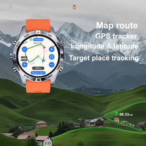 Orologio Sportivo GPS Sunroad con Mappa Nautica Offline, Navigazione, Altimetro, Bussola, Chiamate, <span class=keywords><strong>Musica</strong></span>, Impermeabile, Digitale da Uomo alla Moda - Product Image 3