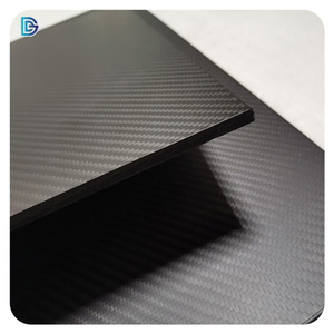 Fabricante de fibra de carbono 3K Placa de hoja de sarga lisa de fibra de carbono <span class=keywords><strong>2mm</strong></span>/3mm/4mm/6mm - Product Image 3