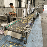 Automatische productielijn voor plantainchips, apparatuur voor het frituren van bananenplakjes, machines voor de verwerking van bananenchips