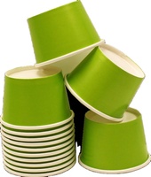 Gobelets en papier imperméables à paroi simple, enduits de PE, 200 ml, rouleaux jumbo (170-350 GSM) pour café, vin, whisky, tequila, boissons énergisantes