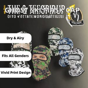 หมวกคลุมหน้าแบบเต็มหน้า พิมพ์โลโก้ได้ สำหรับกีฬา ฮาโลวีน บาลาคลาวา-100% โพลีเอสเตอร์ เหมาะสำหรับการเดินทาง ตกปลา และใช้ในชีวิตประจำวัน - Product Image 2