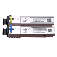 Gigabit 1.25G 40km BIDI SC Single-Fiber Optical Module with SC Port for FTTH Fiber Optic Transceivers