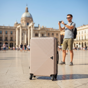 Valise à roulettes DUNKANU grande capacité en ABS avec serrure TSA pour voyages d'affaires - Product Image 1