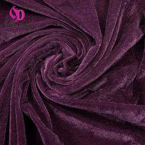 100% polyester velours tissu extensible doux et occultant pour robes <span class=keywords><strong>de</strong></span> <span class=keywords><strong>soirée</strong></span> pyjamas prix bon marché <span class=keywords><strong>de</strong></span> la fabrication également pour les canapés - Product Image 2