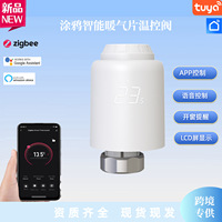 Katup Radiator Termostatik Zigbee TRVZB Kontrol Suhu Cerdas Kontrol Aplikasi Alexa Google Android Penggunaan Rumah Tangga Listrik