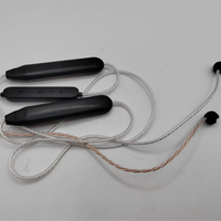 Headphone Earplug besi bergerak cetakan Resin yang dapat disesuaikan dengan daya tahan baterai 24 jam antarmuka tipe-c untuk perangkat seluler