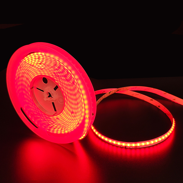 Custom Self-Adhesive Cuttable Flexible Cob Led Strip Light Rgb Smart Strip Lights for Indoor Ceiling Home Living Room Bedroom