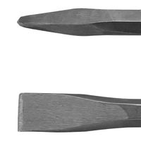 Ciseau à marteau SDS 14x250x20mm, ciseau plat/pointu pour la sculpture sur pierre