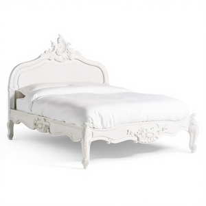 Wholesale High Quality Modern Luxury <b>Antique</b> Royal Foldable Full Size Solid Wood Handmade Customizable Storage <b>Bed</b> Rajasthan - Product Image 1