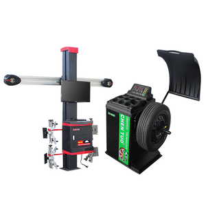 อุปกรณ์ตั้งศูนย์ล้อคอมพิวเตอร์ 3 มิติ ราคาประหยัด พร้อมเครื่องถ่วงล้อ กำลังไฟ 2.2 กิโลวัตต์ รับน้ำหนักได้ 150 กิโลกรัม สำหรับร้านซ่อมยาง - Product Image 1