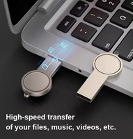 Clé USB en métal personnalisée 64 Go 3.0 clé USB mini clé USB portable